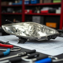 Load image into Gallery viewer, Frontscheinwerfer Mazda P5117R Rechts Scheinwerfer Headlight