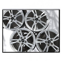 Laden Sie das Bild in den Galerie-Viewer, 4x Alufelge 17 Zoll 6.5" 5x112 43ET Glanz Silber 8V0601025DK Audi Rim Wheel FEL6709419927sw