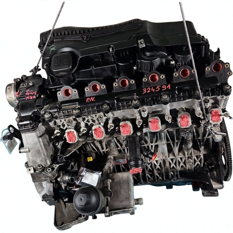 Motor BMW X5 E70 M57D30 3.0 235PS 2007 Diesel Engine Unkomplett