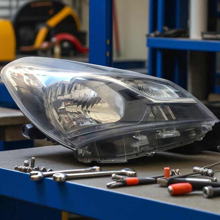 Frontscheinwerfer Toyota Yaris Vorderseite Scheinwerfer Headlight SCH6736564577tr
