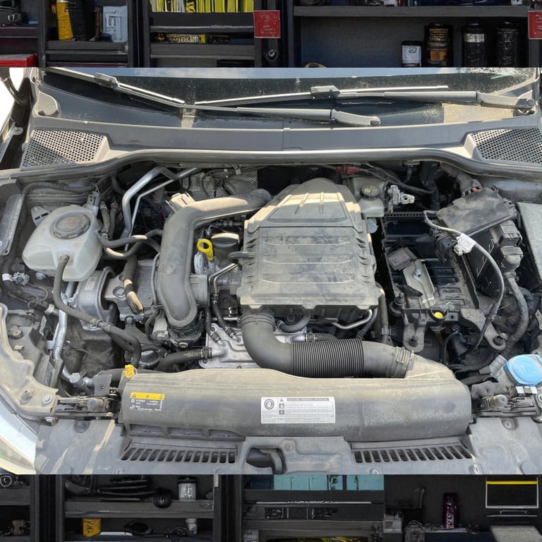 Motor Seat VW Ibiza Polo CHZ 1.0 TSI 40TKm 2018 Benzin Engine Unkomplett