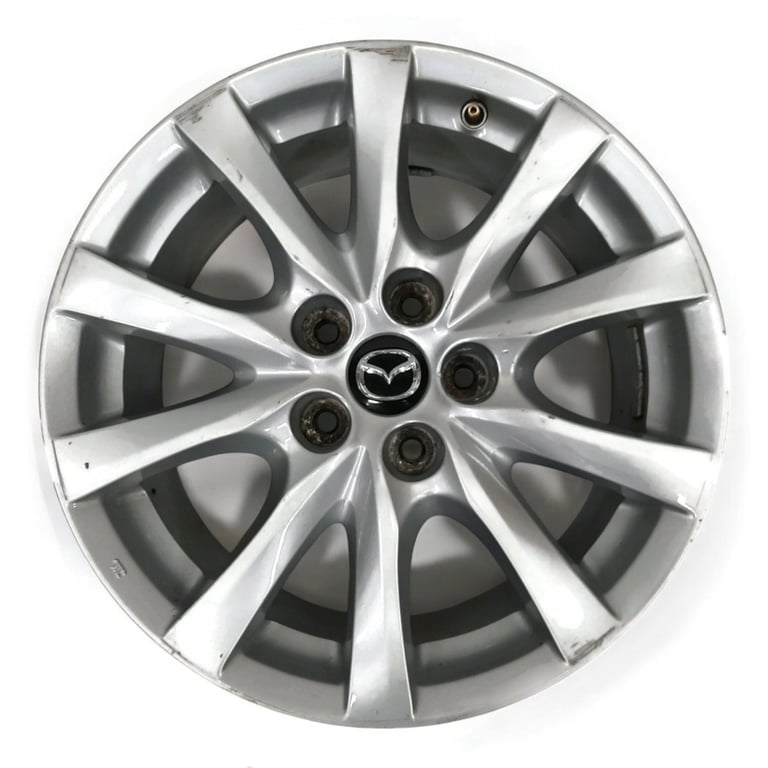 1x Alufelge 17 Zoll 7.5" 5x114.3 50ET Glanz Silber 9965077570 Mazda 6 Gj