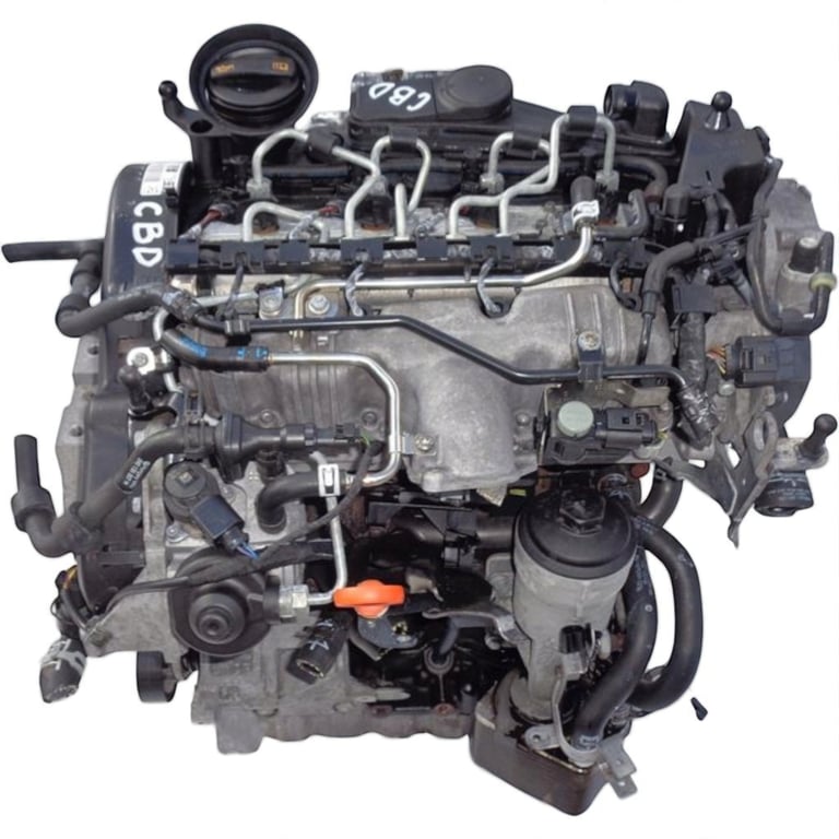 Motor Audi Skoda VW CBD 2.0 TDI 140PS 103kW 80TKm Diesel Engine Unkomplett