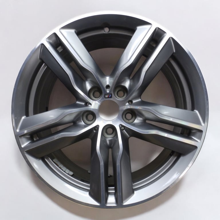 1x Alufelge 18 Zoll 7.5" 5x112 51ET Glanz Silber 7850456 BMW F48 Rim Wheel FEL1507855506hh