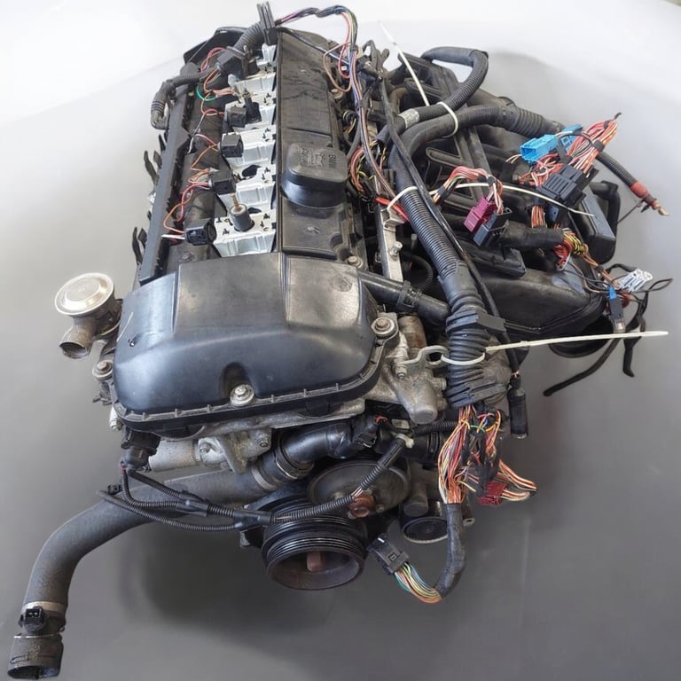 Motor BMW E60 M54B22 2.2 2003 Benzin Engine Unkomplett