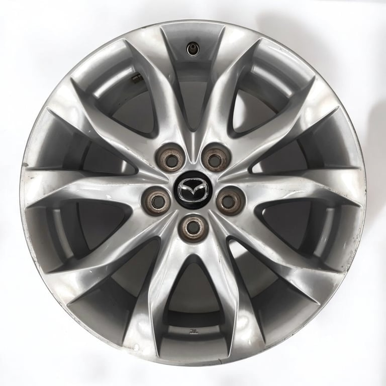1x Alufelge 18 Zoll 7.0" 5x114.3 50ET Glanz Silber 9965227080 Mazda Cx5 Cx3 FEL2177882620el