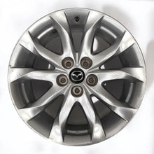 Load image into Gallery viewer, 1x Alufelge 18 Zoll 7.0" 5x114.3 50ET Glanz Silber 9965227080 Mazda Cx5 Cx3 FEL2177882620el