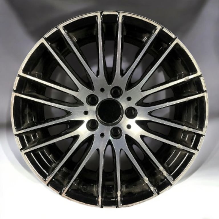 1x Alufelge 18 Zoll 7.5" 5x112 40ET Glanz A2064014900 Mercedes-Benz W206