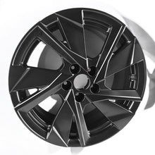 Laden Sie das Bild in den Galerie-Viewer, 1x Alufelge 17 Zoll 7.5&quot; 5x108 44ET Glanz Schwarz 9835057580 Peugeot 308