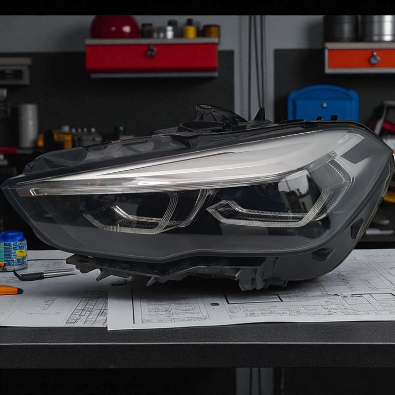 Frontscheinwerfer BMW 2 Coupe Gran F44 9478449-11 Links Scheinwerfer Headlight SCH5615837660ju