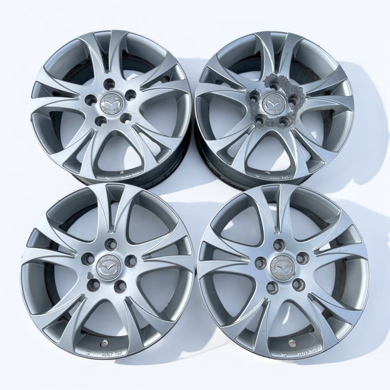 4x Alufelge 16 Zoll 6.5" 5x114.3 55ET 47173 Mazda Cx-3 Rim Wheel FEL2157019557yk