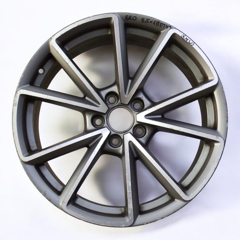 1x Alufelge 19 Zoll 8.5" 5x112 43ET Matt Graphit 8K0601025CT Audi A4 B8 Mg FEL9463344577we