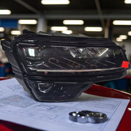 Frontscheinwerfer Skoda Karoq 57B941016D LED Rechts Scheinwerfer Headlight SCH1250744198mm
