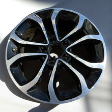 Load image into Gallery viewer, 1x Alufelge 17 Zoll 7.0&quot; 5x112 48 5ET Glanz Schwarz A2054010200 Mercedes-Benz