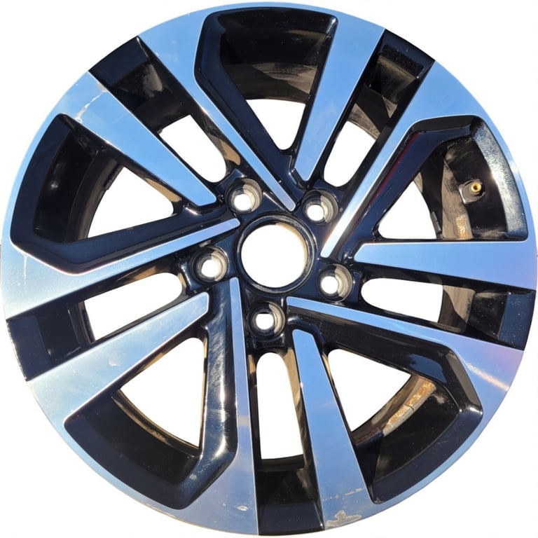 1x Alufelge 16 Zoll 6.5" 5x112 5TA601025P VW Touran Rim Wheel