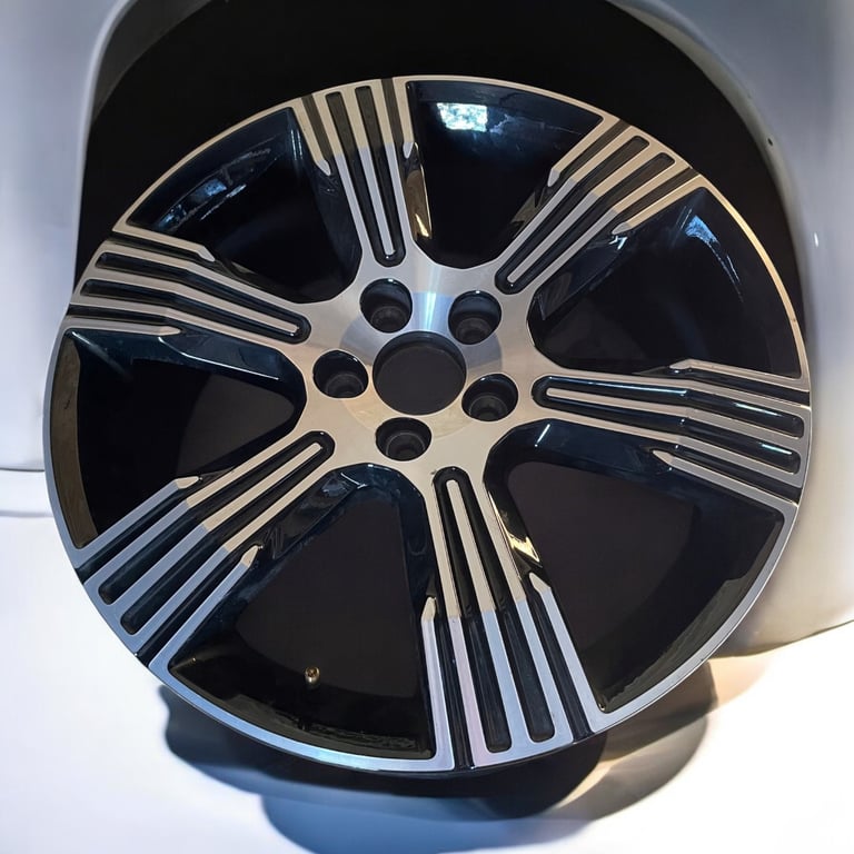 1x Alufelge 18 Zoll 7.5" 5x112 50 5ET 31471552 Volvo Xc60 Xc40 Rim Wheel
