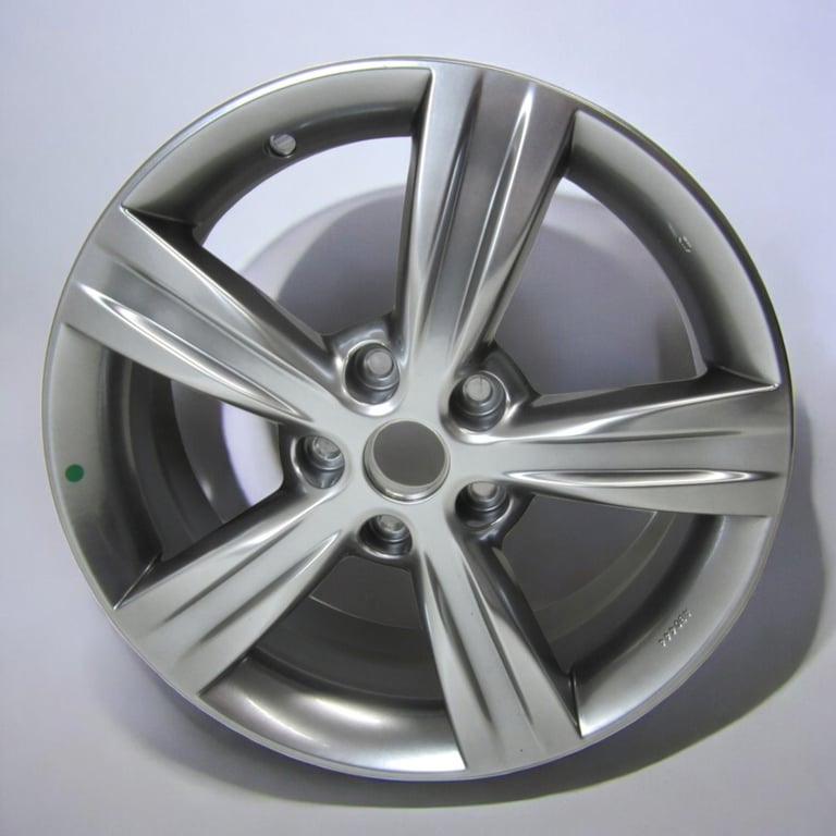 1x Alufelge 17 Zoll 6.5" 5x114.3 40ET Glanz 403007071 Renault Rim Wheel