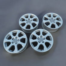 Load image into Gallery viewer, 4x Alufelge 17 Zoll 7.0" 5x112 37ET Glanz Silber 8R0601025E Audi Rim Wheel FEL1650245957xe