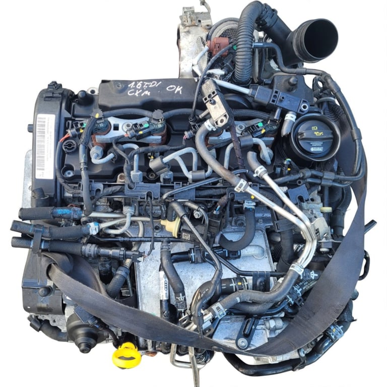Motor Audi A1 CXM 1.6 TDI 115PS 85kW 97TKm Diesel Engine Komplett