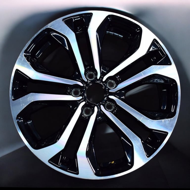 1x Alufelge 17 Zoll 7.0" 5x108 47,5ET Glanz Schwarz L1TC-1007-DA Ford Puma