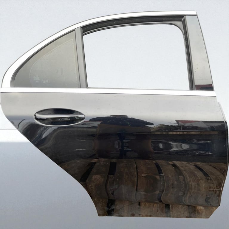 Tür Mercedes-Benz W205 Hinten Links Zum Streichen Door Porta Porte