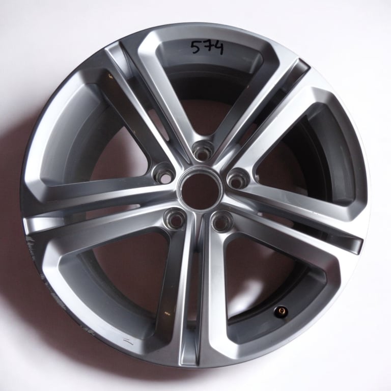 1x Alufelge 17 Zoll 8.0" 5x112 41ET Glanz Silber 1K8601025 VW Scirocco Passat Cc FEL1091633616ym