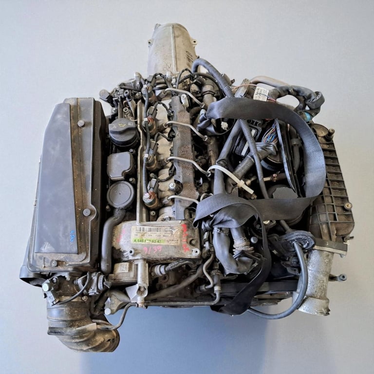 Motor Mercedes-Benz Clk 646966 2.2 CDI 236TKm 2008 Diesel Engine Komplett MOT4729538872cm