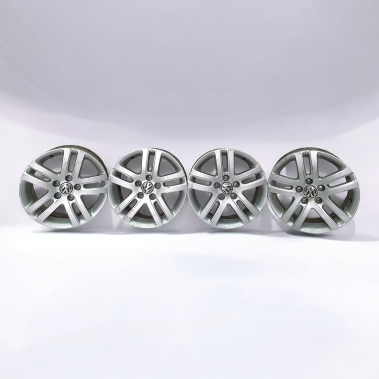 4x Alufelge 16 Zoll 6.5" 5x112 1K0601025BM VW Golf Rim Wheel FEL7853074761ou