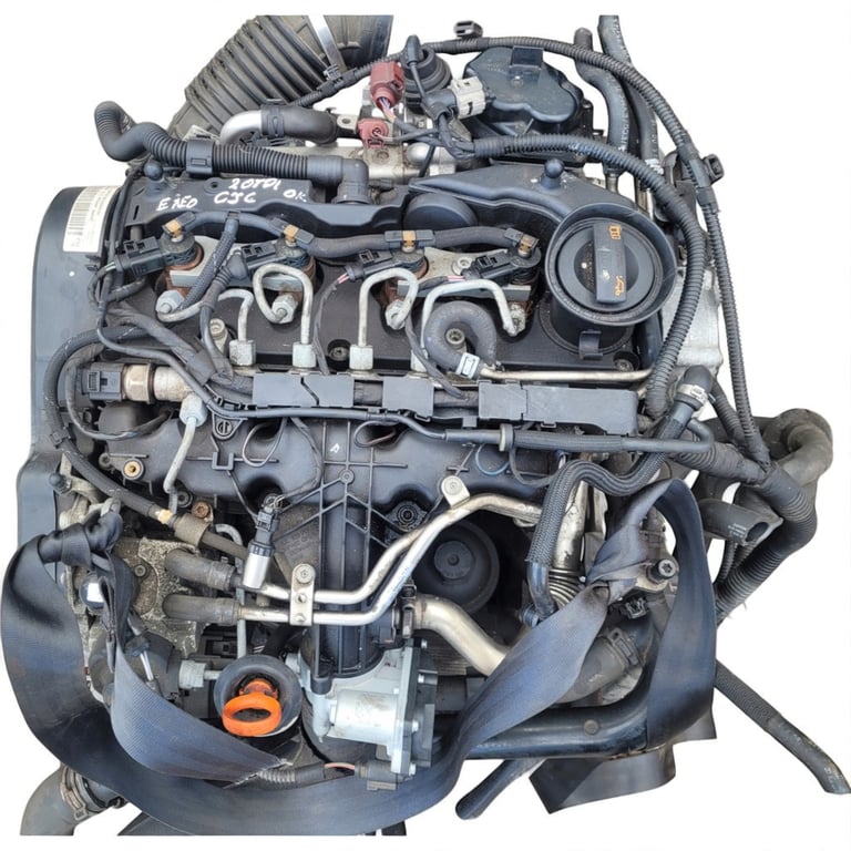 Motor Audi C7 A4 B8 CJC 2.0 TDI 129TKm Diesel Engine Komplett