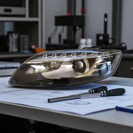 Frontscheinwerfer Audi Q7 89321259 Xenon Links Scheinwerfer Headlight