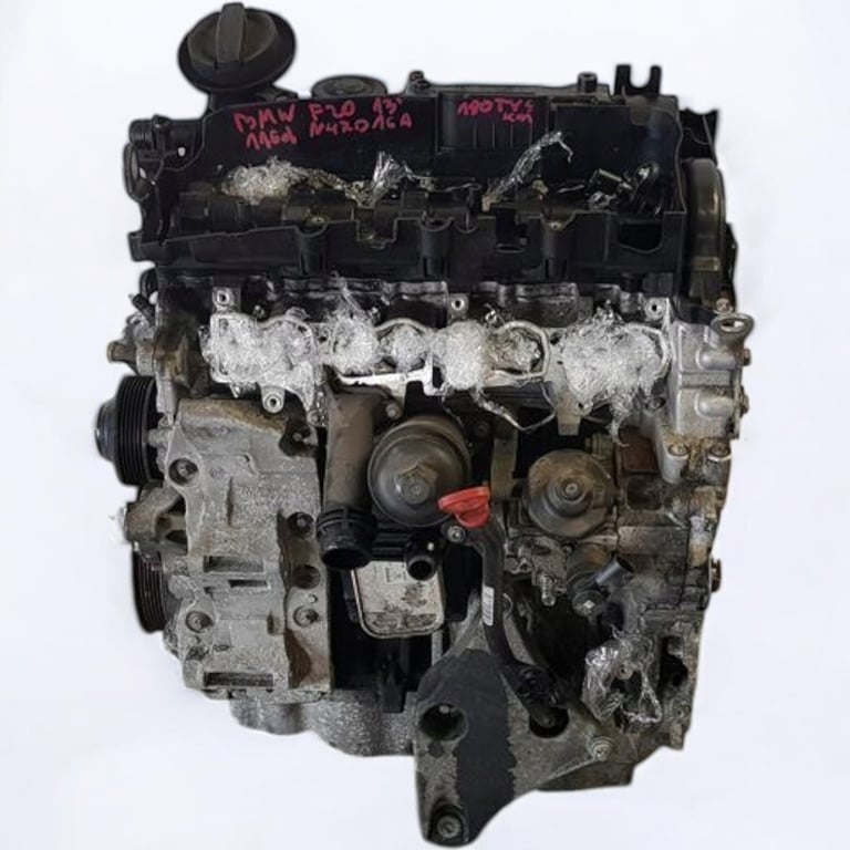 Motor BMW F20 N47D16A 2.0 180TKm 2012 Diesel Engine Unkomplett