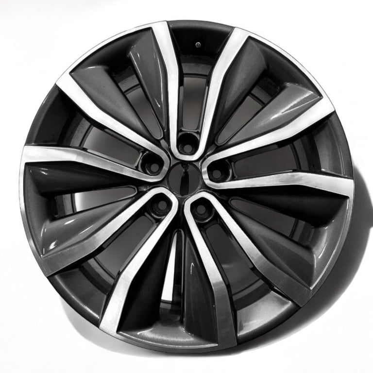 1x Alufelge 19 Zoll 7.0" 5x114.3 40ET Glanz Graphit 403009098 Mg Rim Wheel