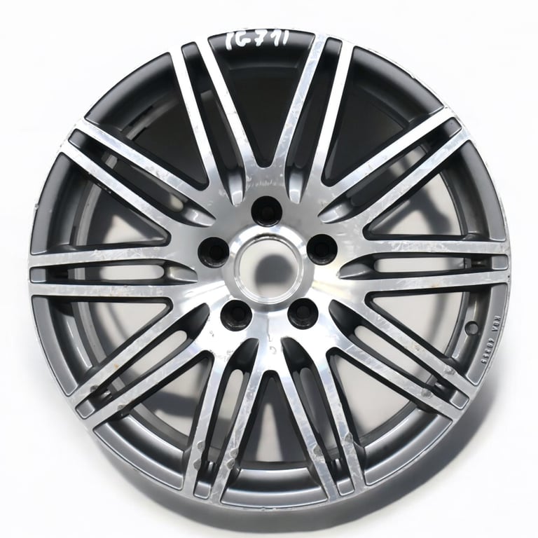 1x Alufelge 20 Zoll 9.0" 5x130 60ET Glanz Silber 4L0071490 Audi Q7 Rim Wheel FEL1377156596bb