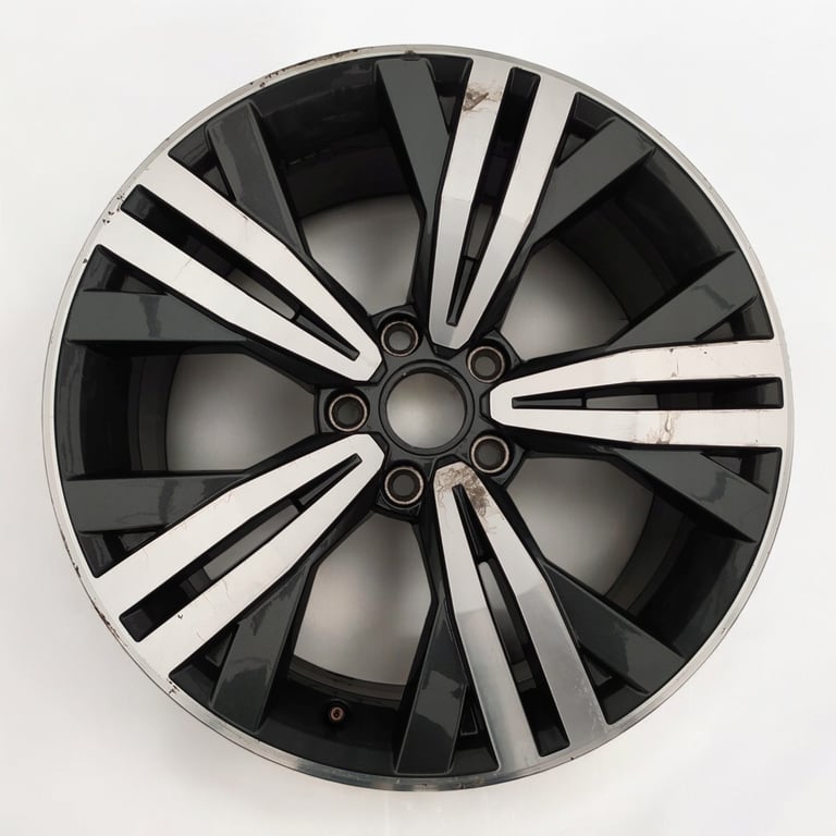 1x Alufelge 18 Zoll 7.5" 5x112 45ET Glanz Graphit 5G0601025 Mg Golf Alltrack FEL2813810179tp