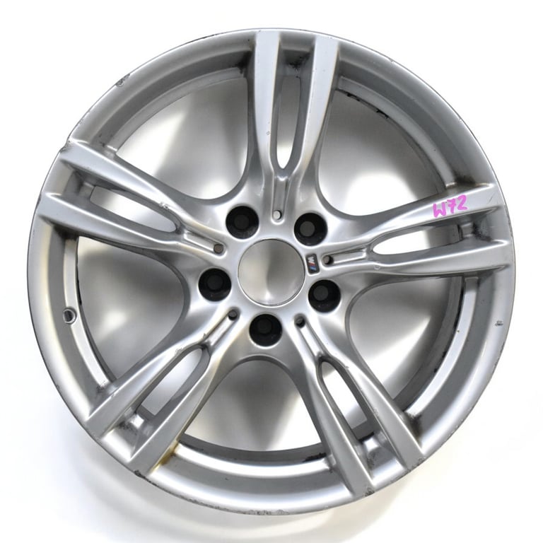 1x Alufelge 18 Zoll 9.0" 5x120 42ET Glanz Silber 7848388 BMW 3 F34 F30 F31