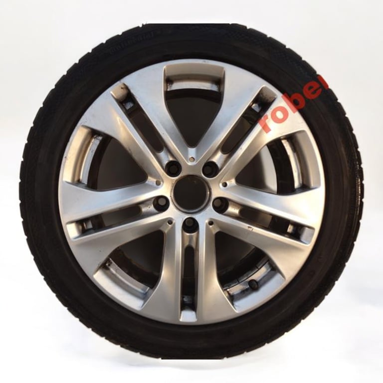 1x Alufelge 17 Zoll 7.5" 5x112 45ET A2074010602 Mercedes-Benz Coupe Rim Wheel