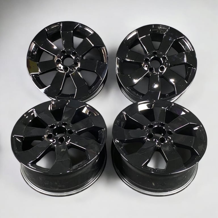 4x Alufelge 18 Zoll 8.0" 5x112 56 5ET Glanz Silber A1664011602 Mercedes-Benz