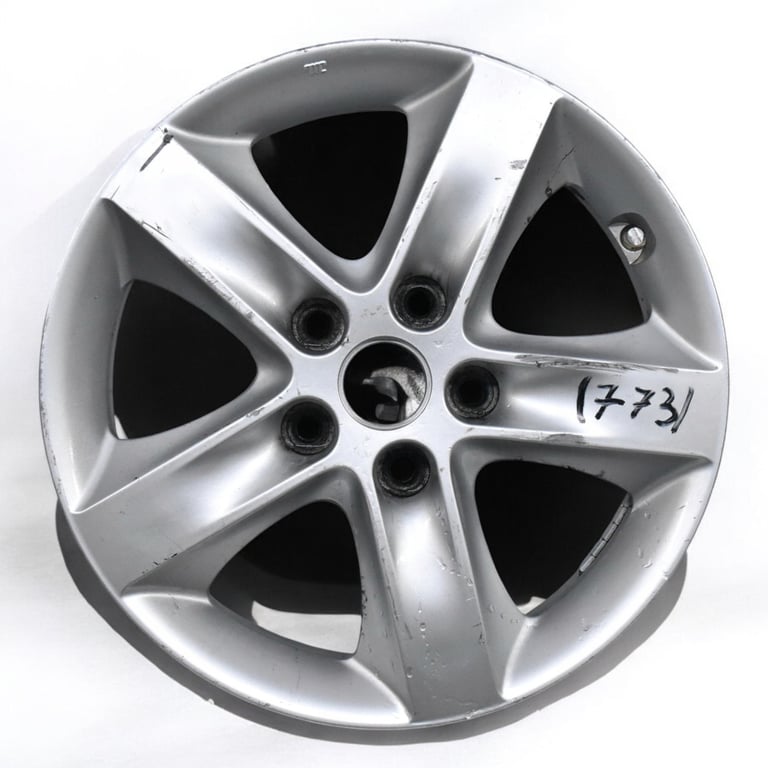1x Alufelge 16 Zoll 6.0" 5x114.3 51ET Glanz Grau 529101-H250 Hyundai I30 Ceed