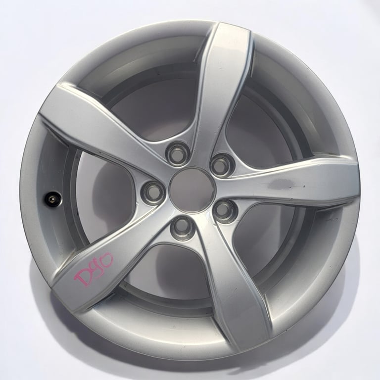1x Alufelge 15 Zoll 6.0" 5x100 29ET Glanz Silber 8X0071495 Audi A1 Rim Wheel