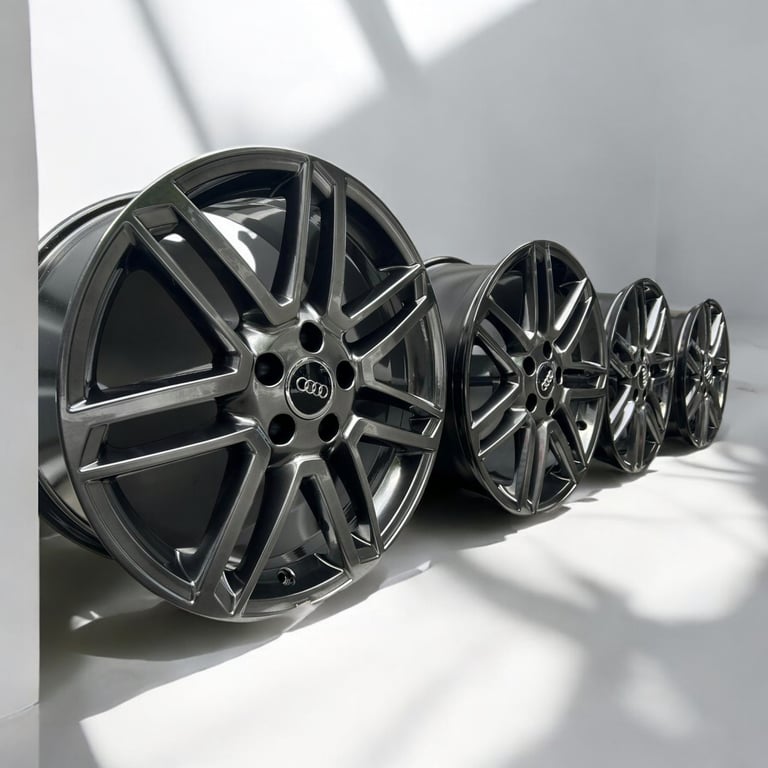 4x Alufelge 18 Zoll 8.0" 5x112 39ET Audi Rim Wheel