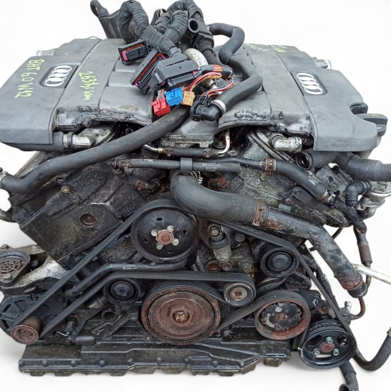 Motor Audi A8 BHT 6.0 450PS 331kW 263TKm Benzin Engine Komplett