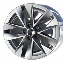 Load image into Gallery viewer, 1x Alufelge 17 Zoll 7.0&quot; 5x112 46ET Glanz Silber 5E3601025E Skoda Rim Wheel
