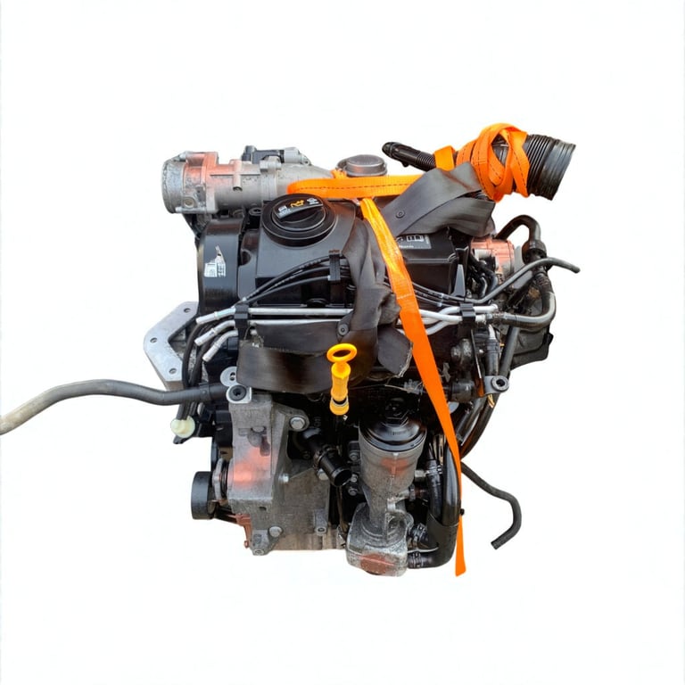 Motor Skoda VW BMS BWB 1.4 TDI 135TKm Diesel Engine Komplett