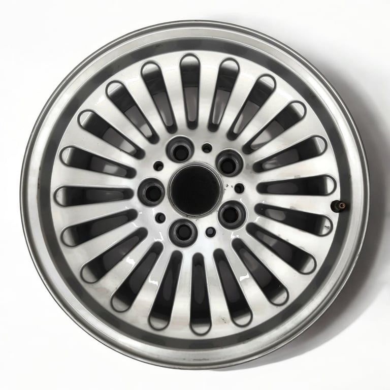 1x Alufelge 16 Zoll 7.0" 5x120 20ET Glanz Silber 1092209 BMW 5 E39 Rim Wheel FEL7539897044lh