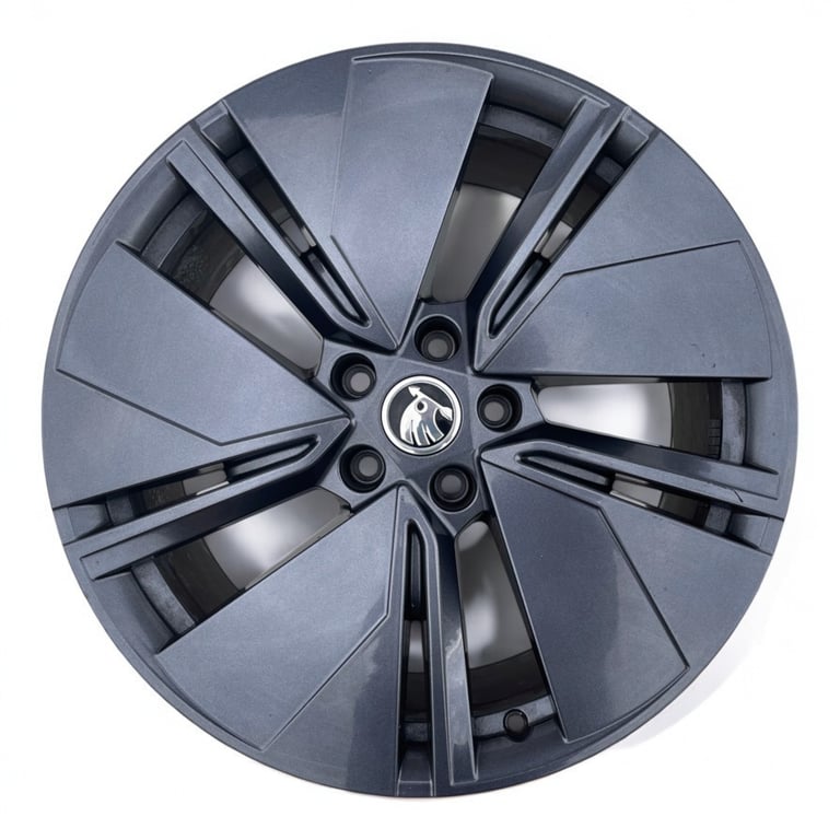 1x Alufelge 19 Zoll 8.0" 5x112 45ET Glanz Graphit 5LA601025A Mg Enyaq Iv