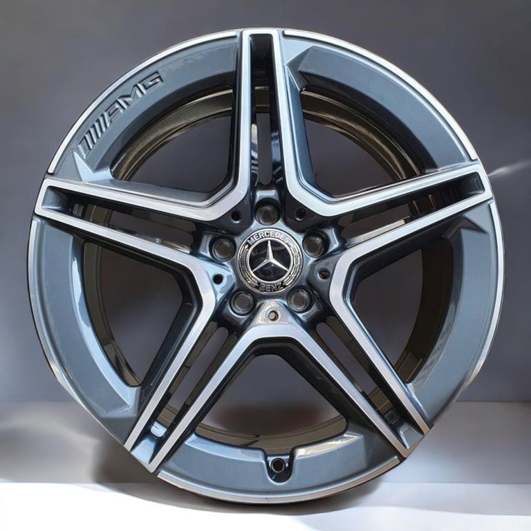 4x Alufelge 19 Zoll 7.5" 5x112 53ET Glanz A2474011500 Mercedes-Benz Glb Gla Amg FEL4125437344hq