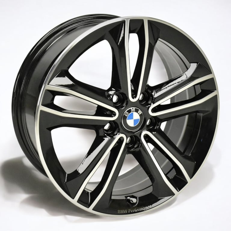 4x Alufelge 17 Zoll 7.5" 5x112 54ET Glanz 6856087 BMW F21 F40 Mg Rim Wheel FEL5990571970gm