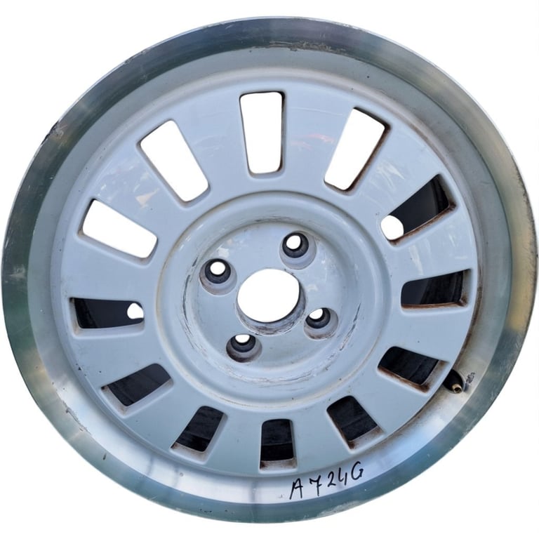 1x Alufelge 16 Zoll 6.0" 4x100 43ET 1S0601025B VW Up Rim Wheel