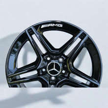 Load image into Gallery viewer, 4x Alufelge 18 Zoll 7.5&quot; 5x112 44ET Glanz Schwarz A2054019500 Mercedes-Benz Amg