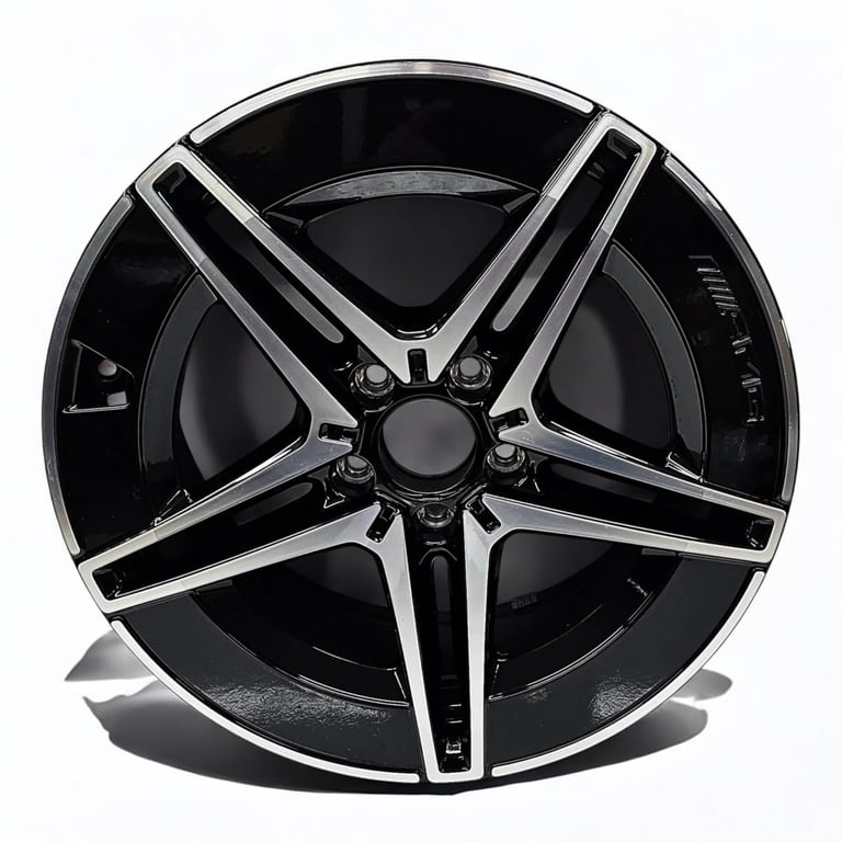 1x Alufelge 18 Zoll 8.5" 5x112 52ET A2064011800 Mercedes-Benz W206 Rim Wheel FEL5281949777bz